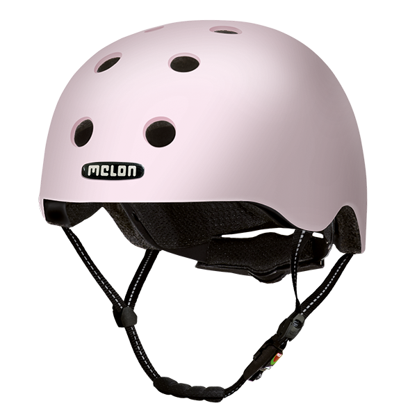 Pink unicoloured Melon Bicycle Helmet called Tokyo